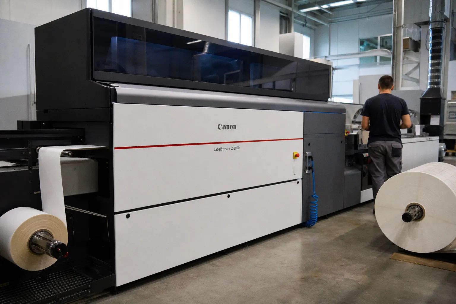 Canon LabelStream LS2000: новая эра водной струйной печати этикеток